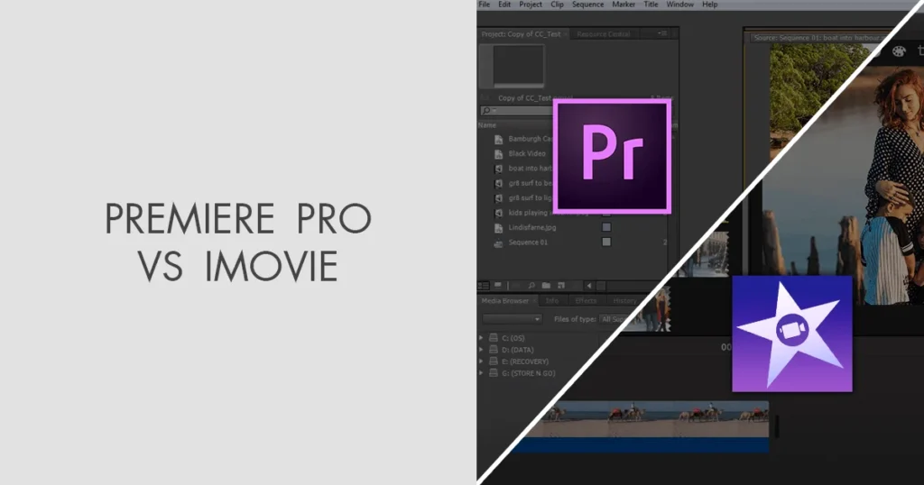 Unleashing the Ultimate Video Editing Battle: Adobe Premiere Pro vs iMovie